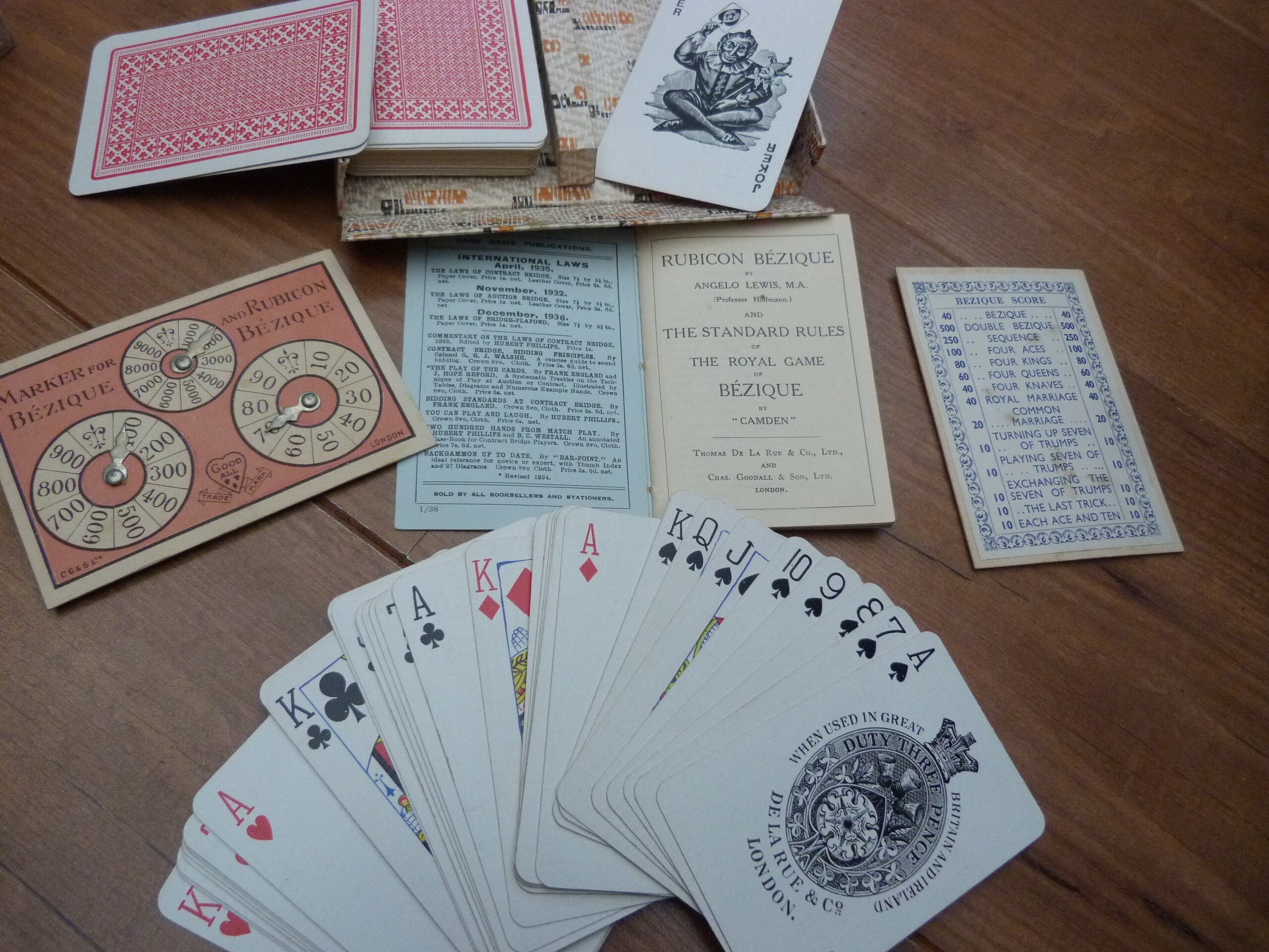Bezique Card Game - Etsy