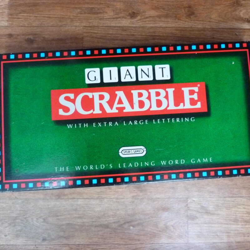 Giant Scrabble Tiles - Etsy