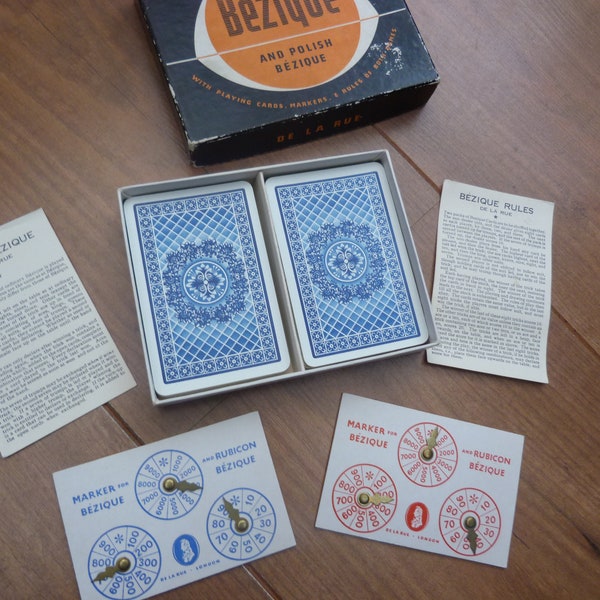 Bezique Card Game Etsy