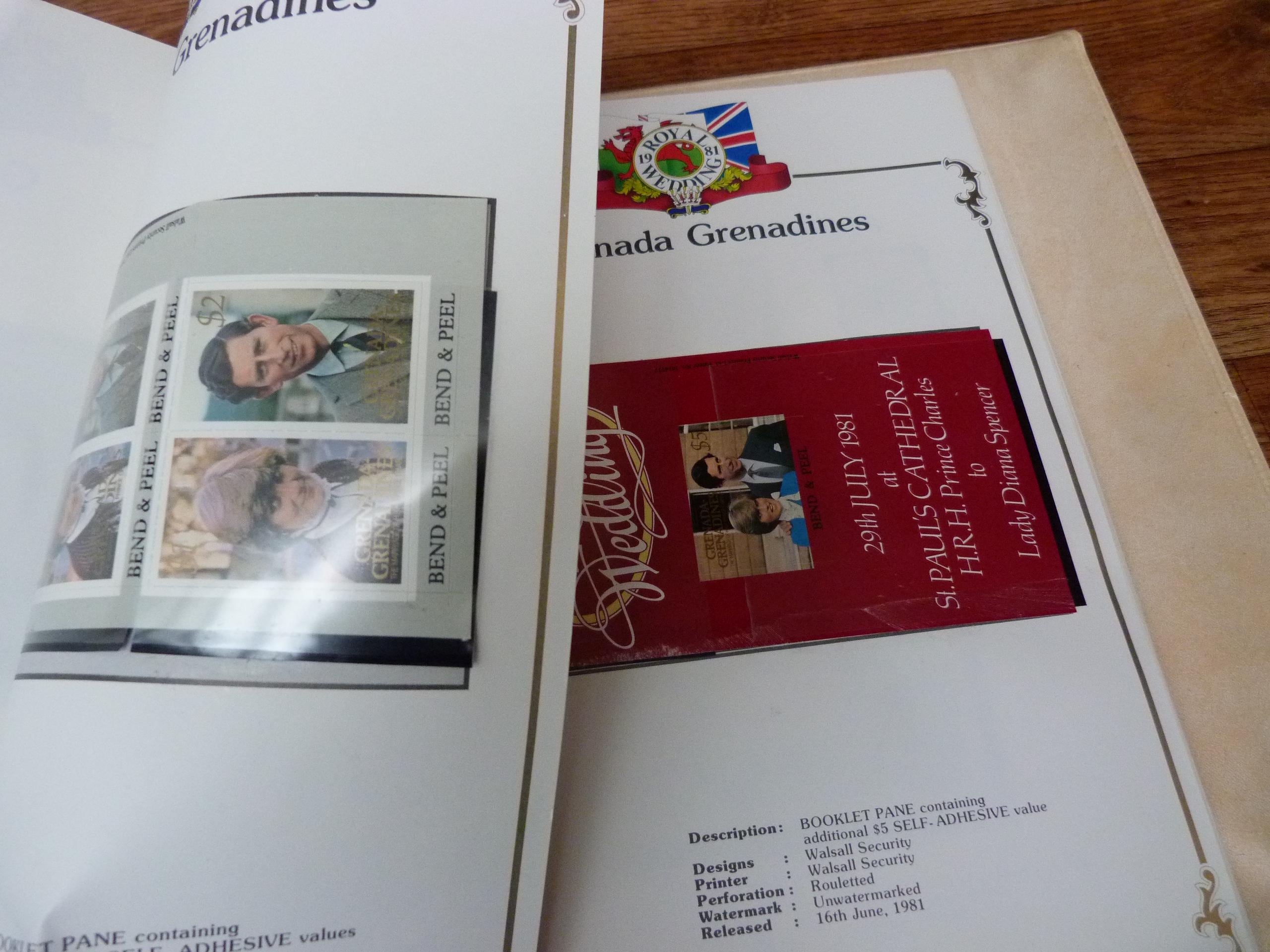 1981年チャールズ皇太子とダイアナ妃のロイヤルウェディング記念切手