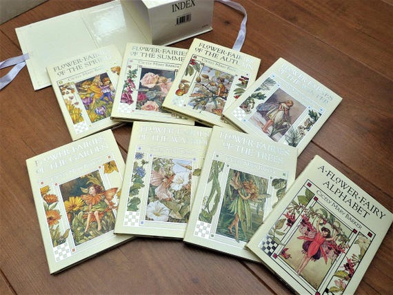 Complete Flower Fairies Collection Slipcase Containing Eight