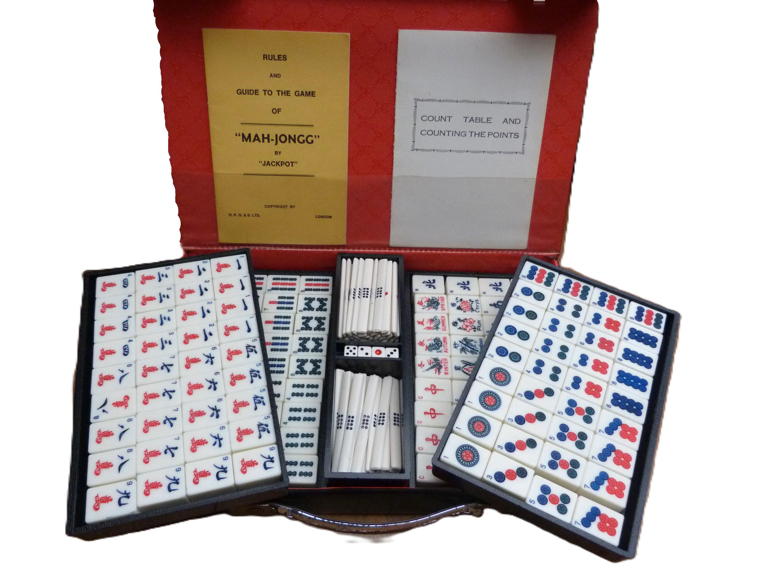 Vintage Mahjong Set 152 Tiles - Etsy Vintage Mahjong Set 152 Tiles - Etsy