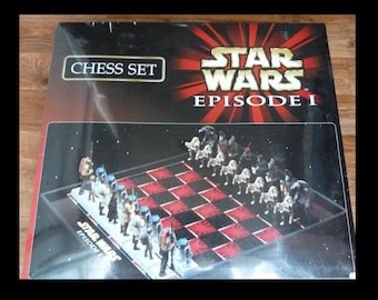 Star Wars Saga Edition Chess Set - Rare Vintage Board Game