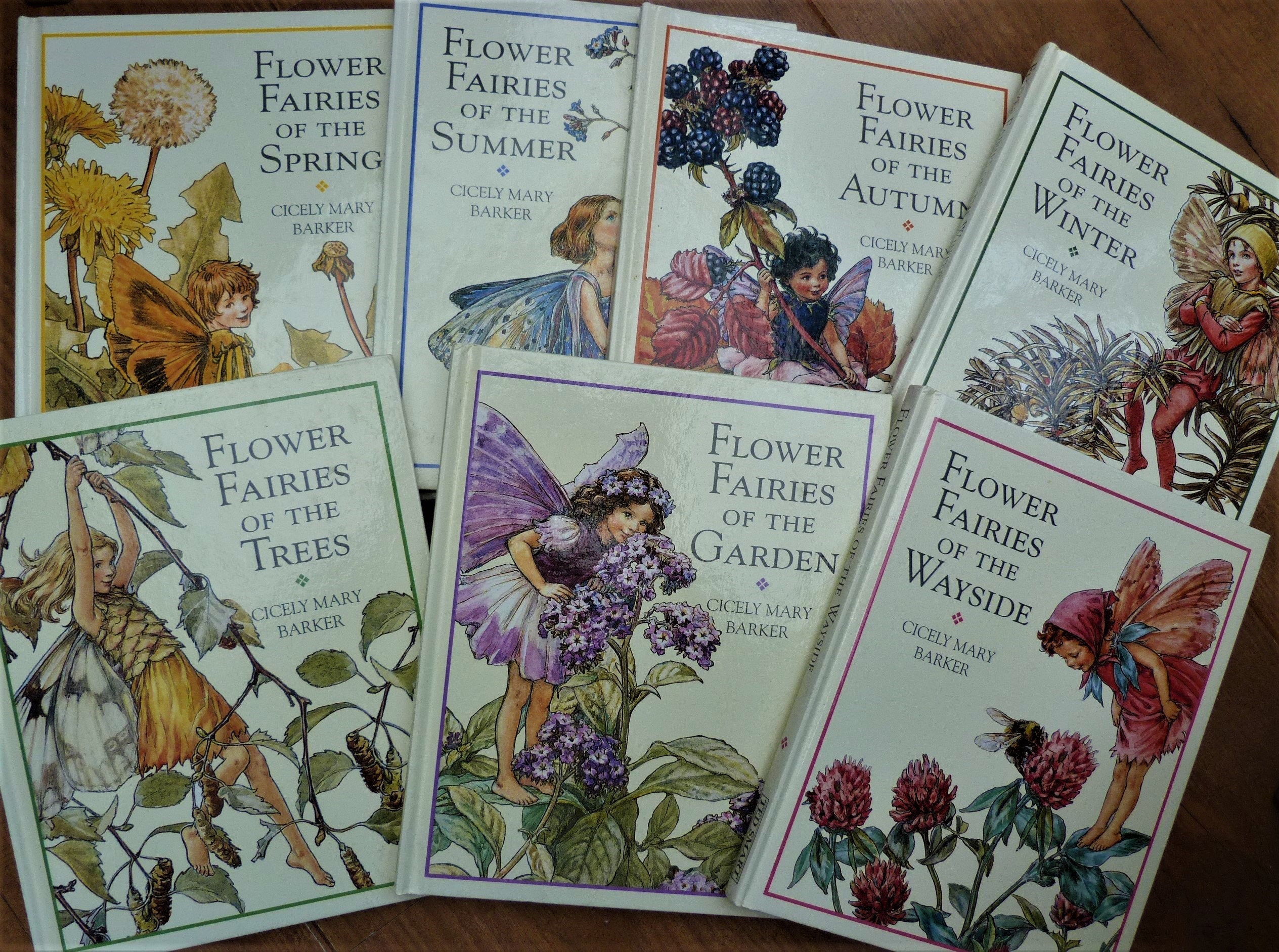 Flower Fairies Collection of 7 Hardback Illustrated Books