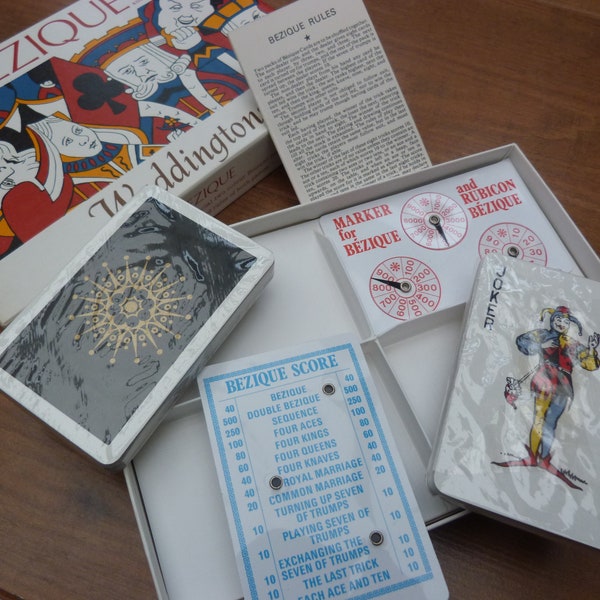 Bezique Card Game Etsy