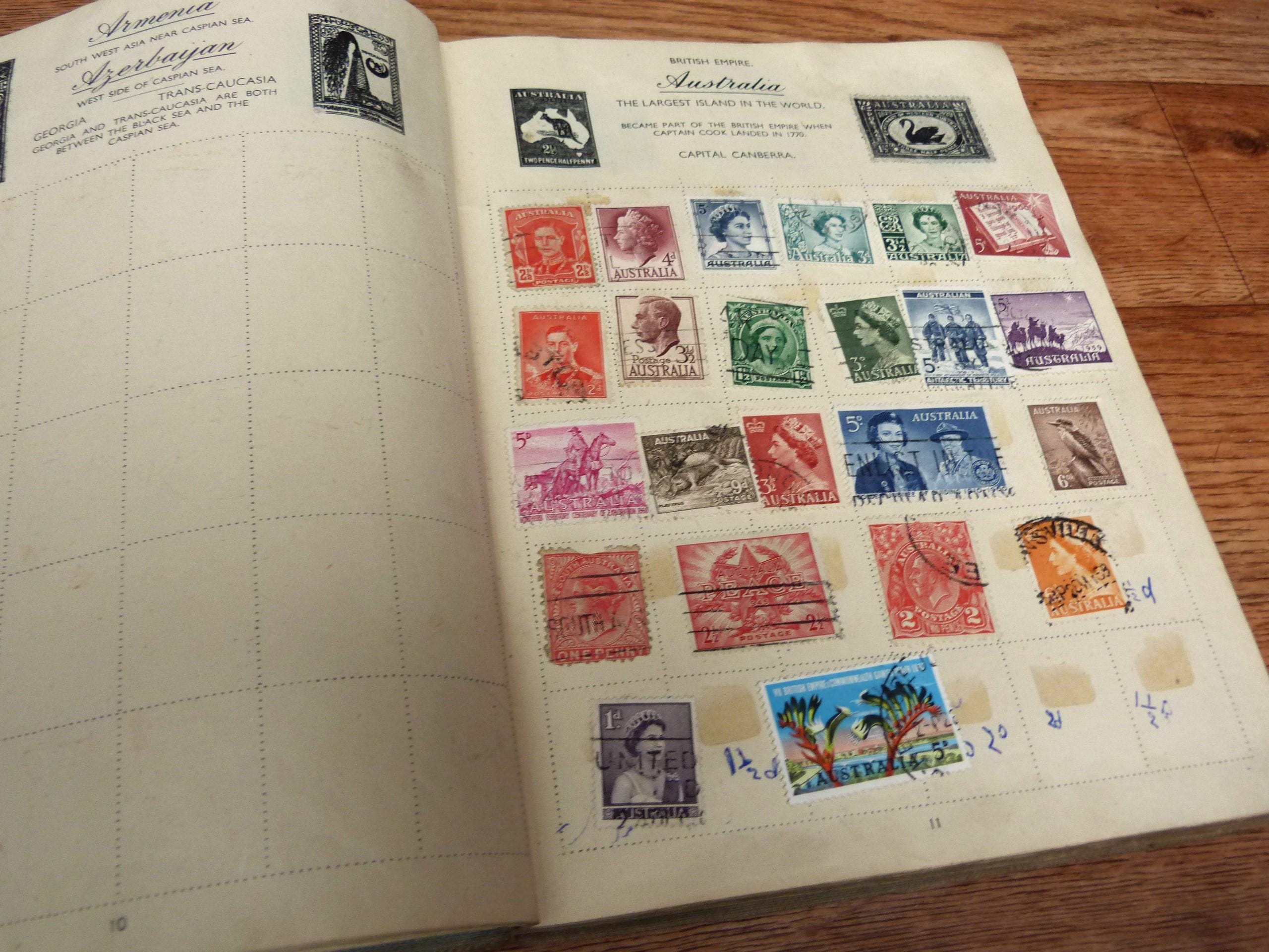 アメリカ　使用済み切手　二冊 古い アメリカ 切手 18 枚 Yahoo!オークション -「古いアメリカ切手