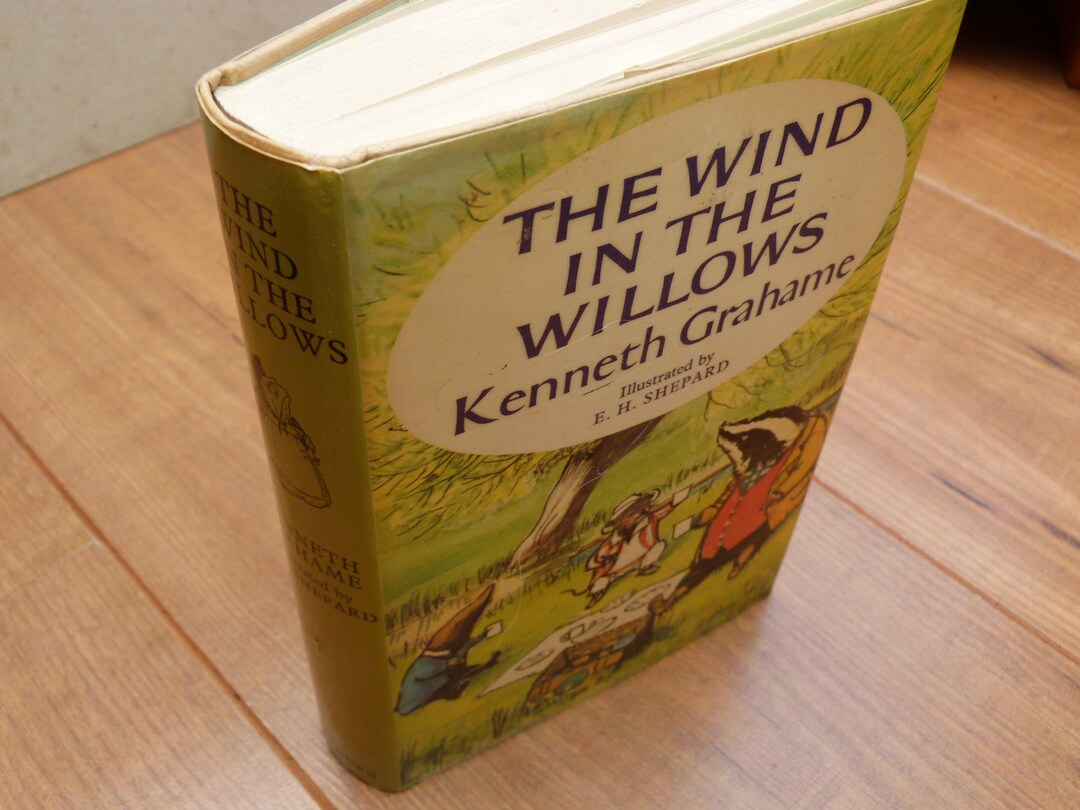 Wind in the Willows Vintage 1977 Book Illustrated by Ernest Shepherd ...