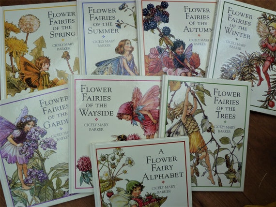 Flower Fairies Library Collection of 8 Hardback Illustrated