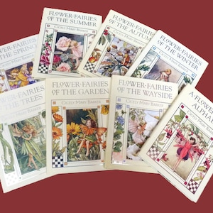 Flower Fairies Complete Collection of Eight Hardback Illustrated books Cicely Mary Barker 8 Book set
