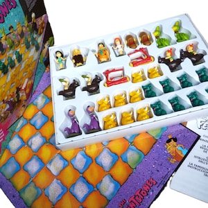 フリントストーン　チェス　レトロゲーム Flintstones Chess - Etsy