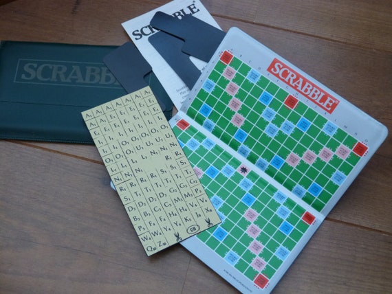 Vintage Unplayed Pocket Scrabble Magnetic Set in Soft Plastic Folding  Wallet Complete Game by Spear\'s Games 1992. Handy Travel Word Game - Etsy