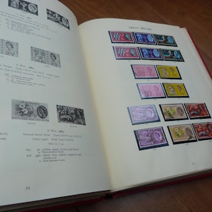Great Britain Stamps Complete QEII Pre-Decimal Phosphor Issues Used Commemorative Sets 1962-67 in Stanley Gibbons Windsor Album