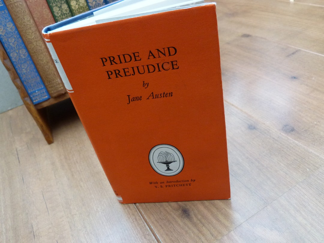 Jane Austen Pride and Prejudice Collins Hardback 1960s Vintage Book ...