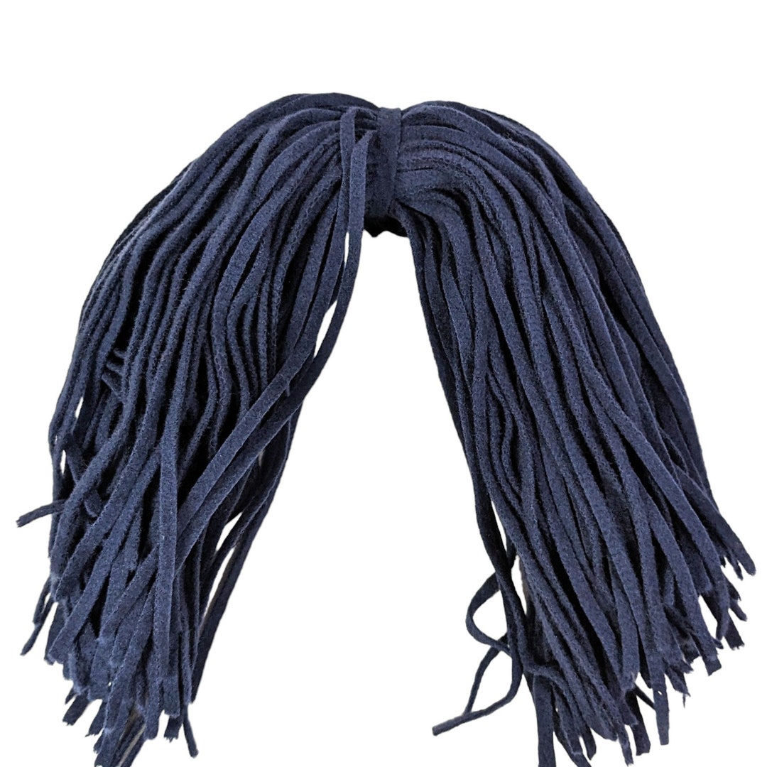 Rug Hooking Strips DARK NAVY #6 Cut 100 Ct. 18" Long #5520 Dorr Mill ...