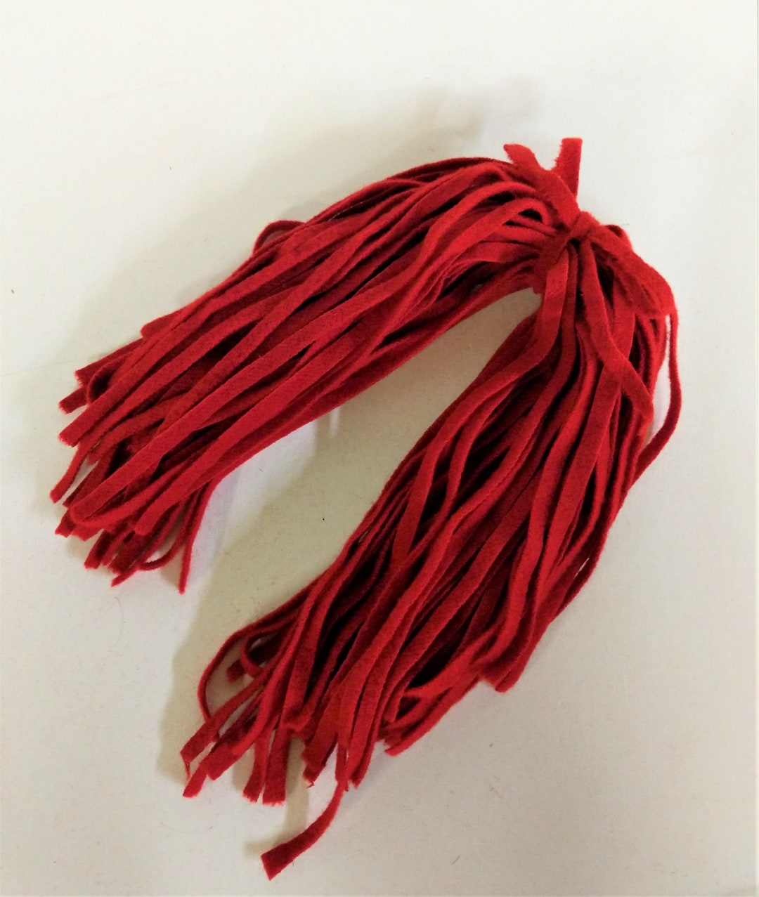 Rug Hooking Strips CHRISTMAS RED #8 Cut 50 Ct. 18" Long #5220 Dorr Mill ...