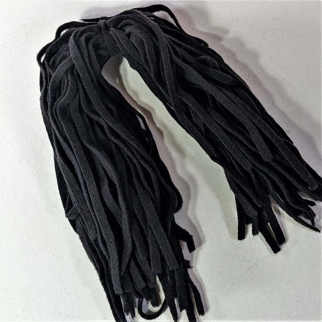 DARK CHOCOLATE NE Wool Strips #10520 #8 Cut 18" Long 50 Ct. Dorr Mill ...