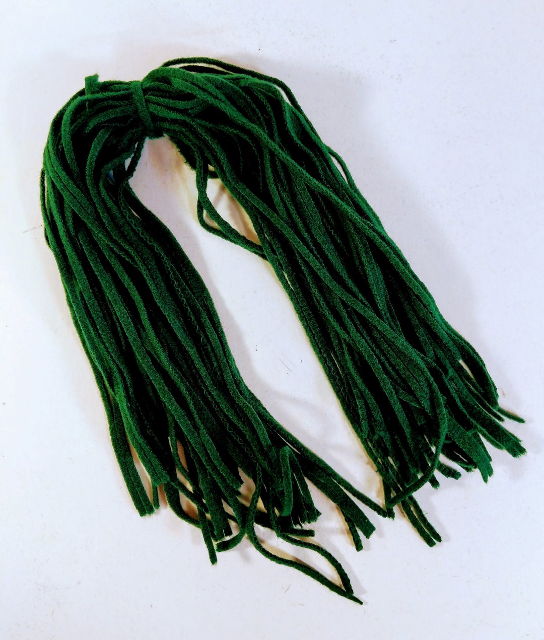 Dorr Wool Holiday Green Wool Strips on Number 4 Blade 18 Inches Long 50 ...