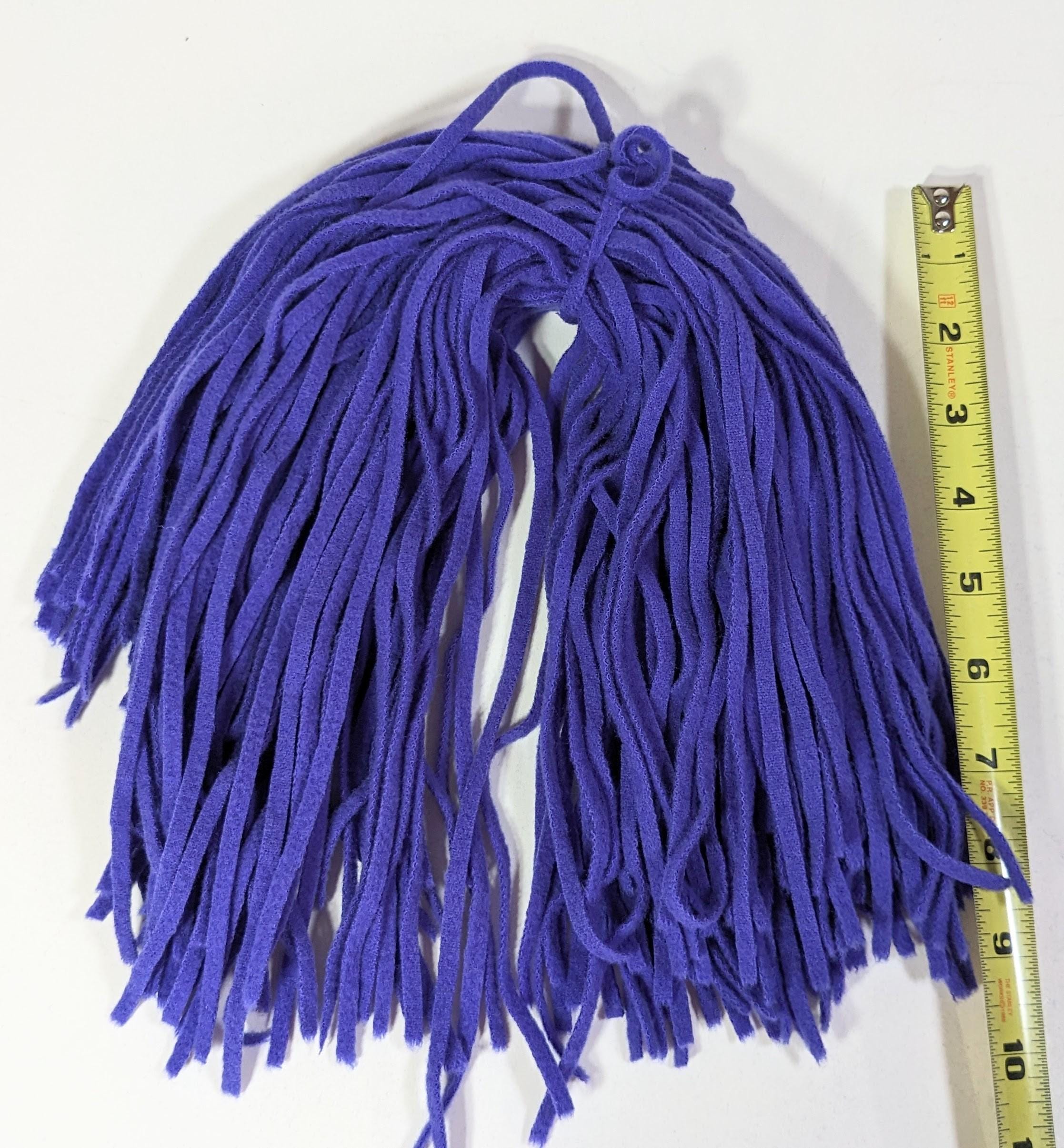 Rug Hooking Strips VIOLET #6 Cut 100 Ct. 18" Long #5415 Dorr Mill Wool ...