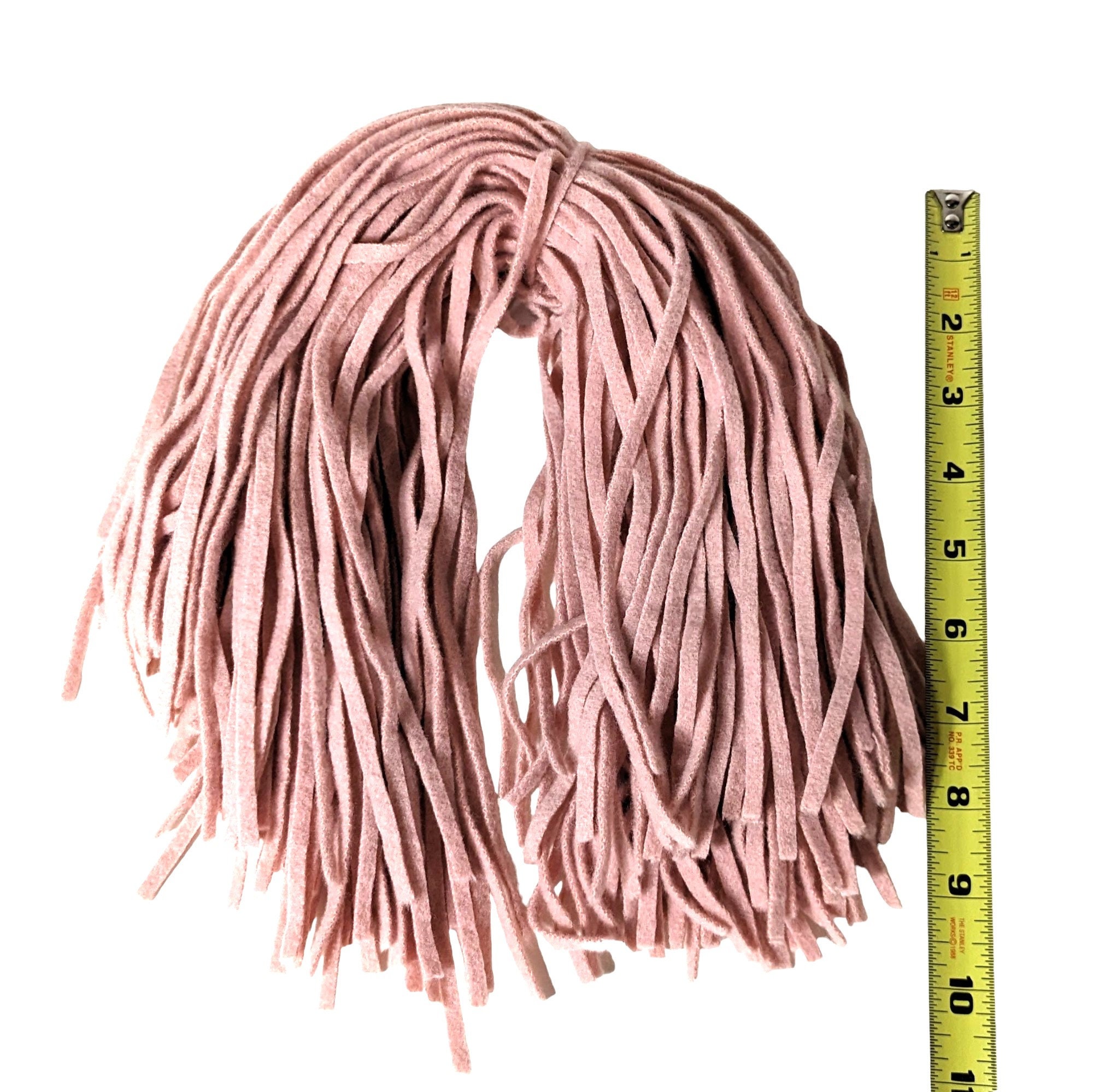 Rug Hooking Strips PINK BLUSH #6 Cut 100 Ct. 18" Long #223 Dorr Mill ...