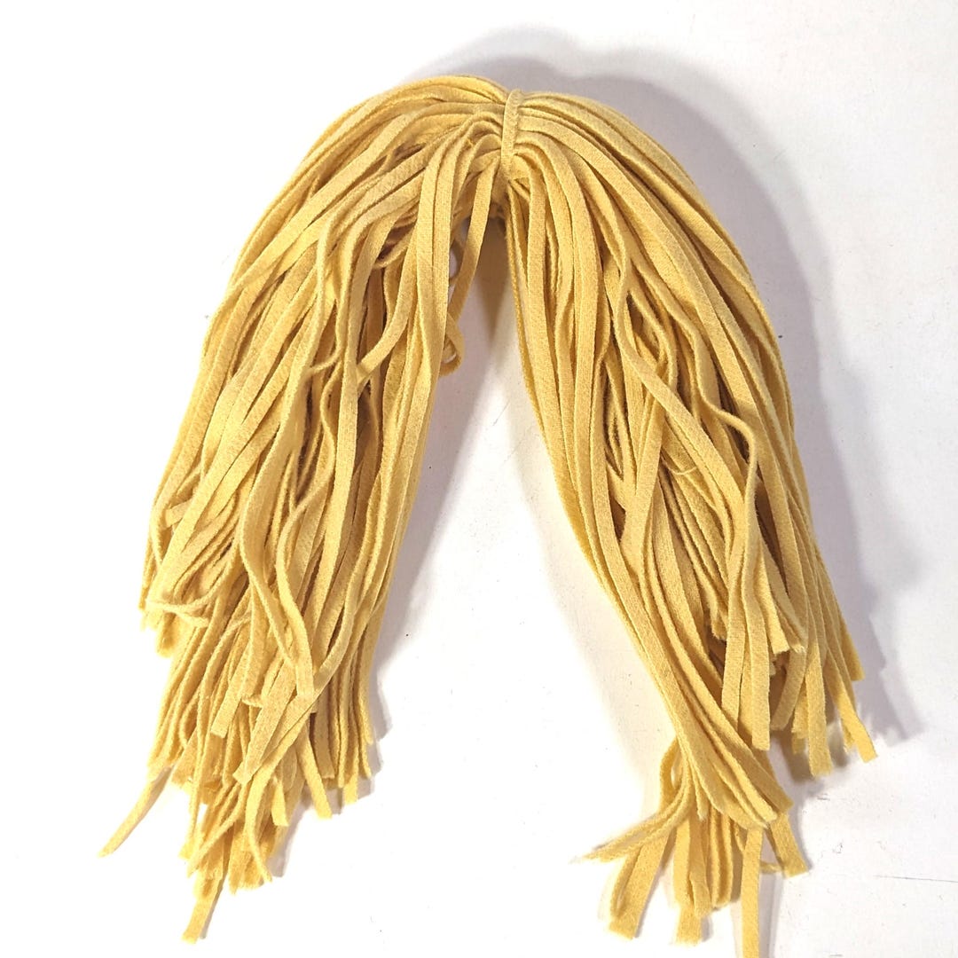 Rug Hooking Strips BUTTERCUP YELLOW #6 Cut 100 Ct. 18" Long #6724 Dorr ...