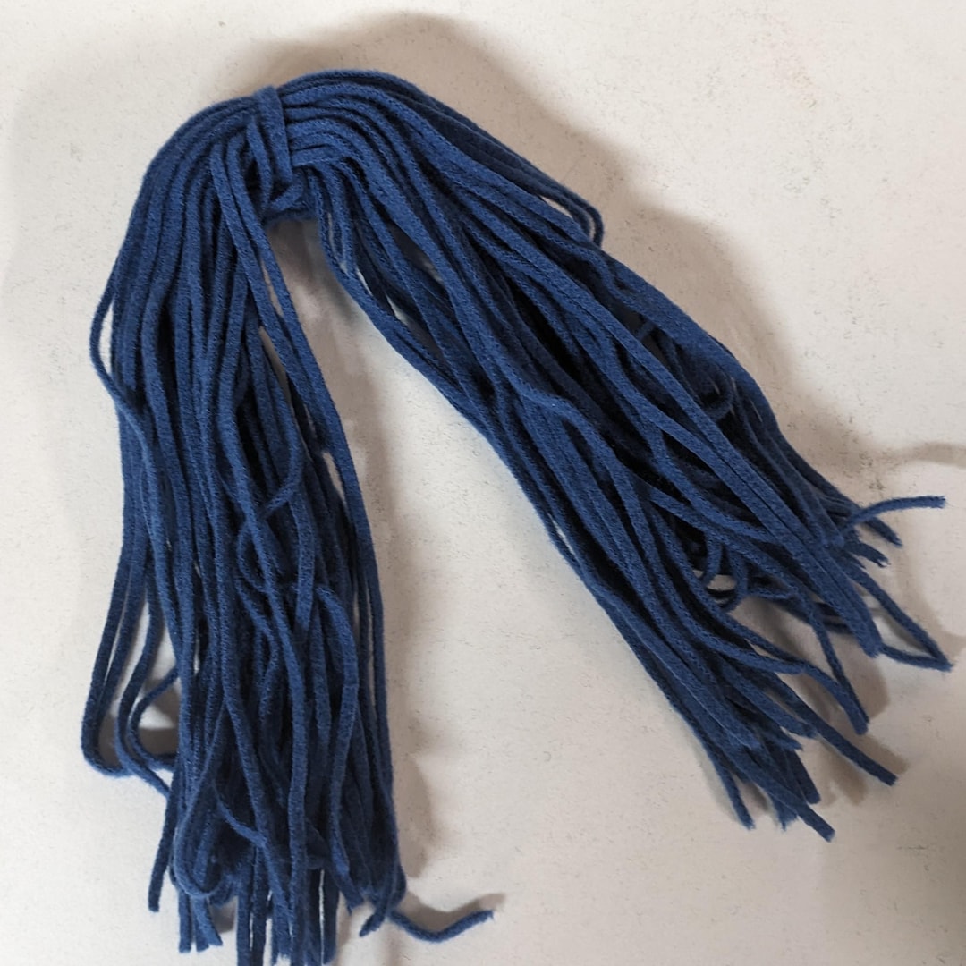 Rug Hooking Strips BRADFORD BLUE #4 Cut 50 Ct. 18" Long #5319 Dorr Mill ...