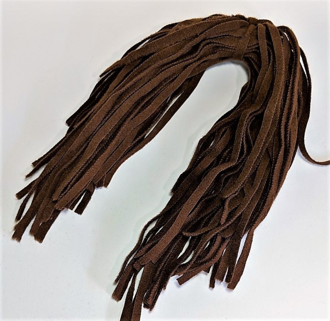 BROWN NE Wool Strips #6221 #8 Cut 18" Long 50 Ct. Dorr Mill for Rug ...