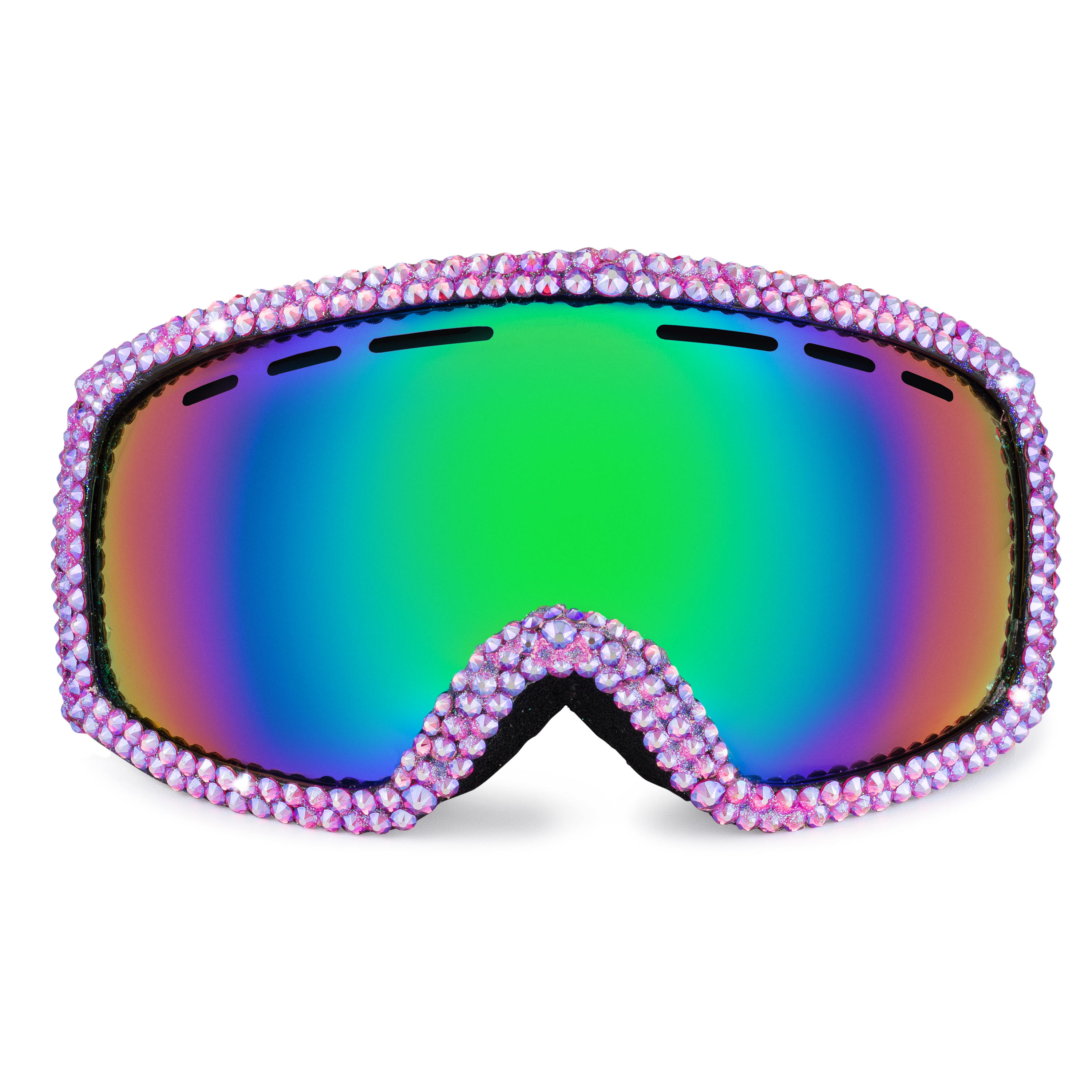 Iriserende Ruby Bling Bunny Skibril Accessoires Zonnebrillen & Eyewear Sportbrillen 