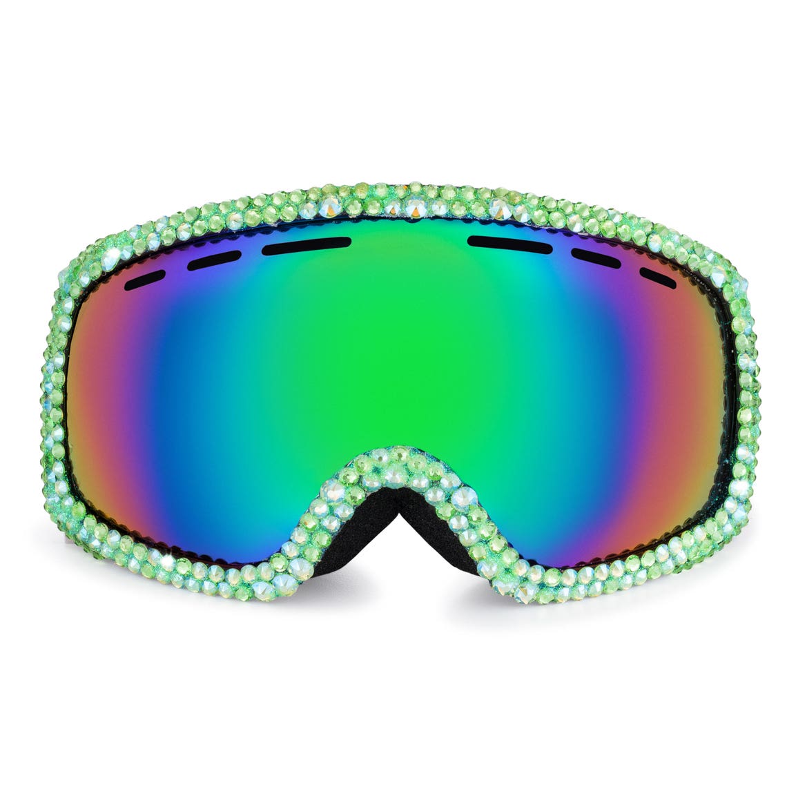 Emerald Shimmer Bling Bunny goggles Etsy