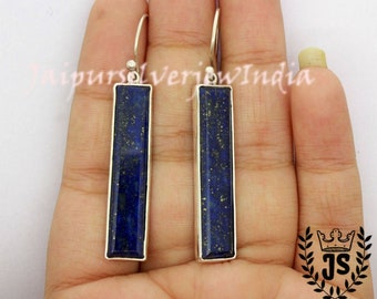 Lapis Lazuli Earrings, Lapis Earrings, Lapis Earrings Silver, Sterling Silver Lapis Earrings, Silver Lapis Earrings, Blue Lapis Earrings