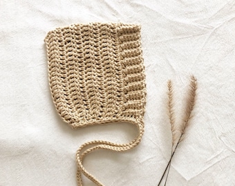 Pixie Crochet Bonnet
