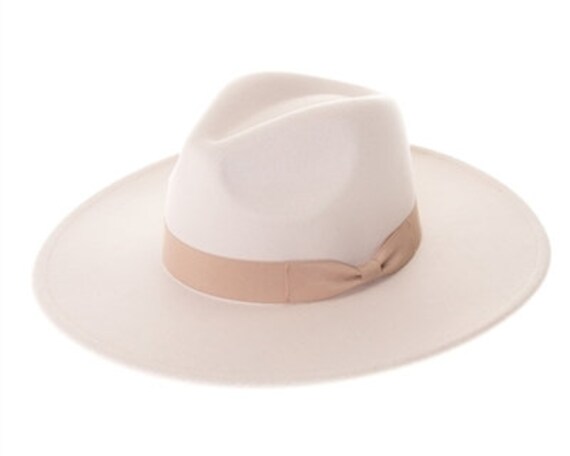 Flat Wide Brim Vegan Rancher Panama Hat Wholesale ? Vegan Suede Wide Brim Rancher Hat – Unisex, 4  main image 2