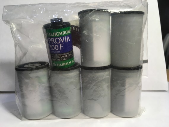 7 Rolls Fujifilm Fujichrome Provia 100 Color Slide E6 Film Etsy