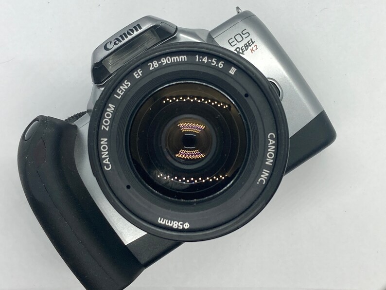 Canon EOS Rebel K2 autofocus film SLR camera w/ 2890mm zoom Etsy