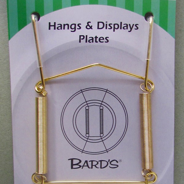 Tray and Plate Hanger,Plate Hanging Wire,Displays Plates 5"-8" in Diameter