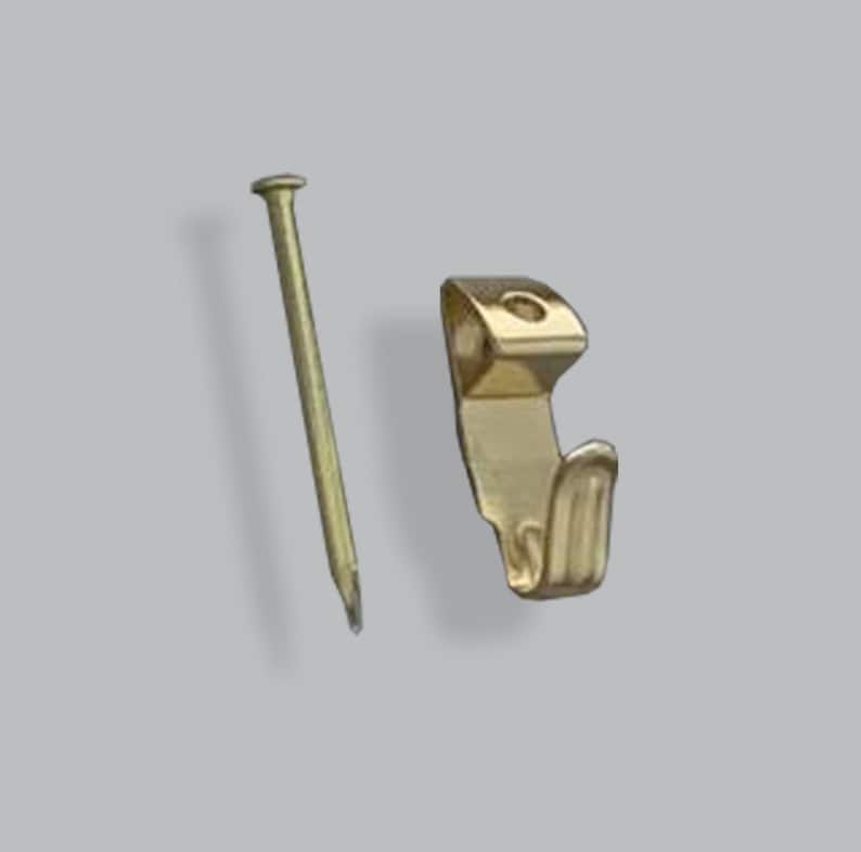 Brass Plate Hanger Displays Plates on Wall Size 8 to Etsy