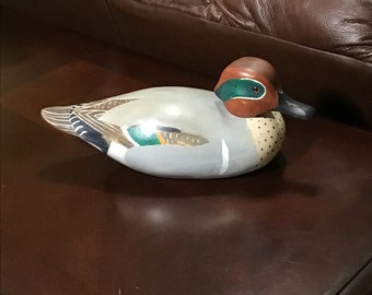 Green Winged Teal decoy