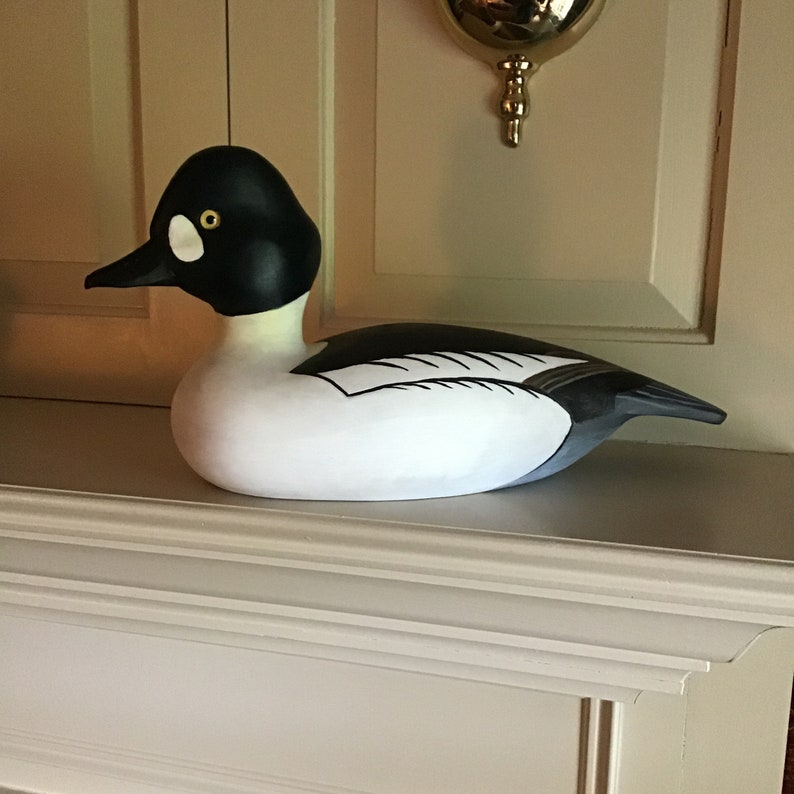 Goldeneye Drake decoy Etsy