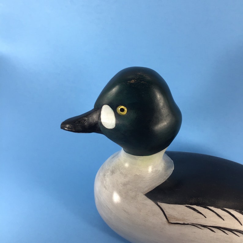 Goldeneye Drake decoy Etsy
