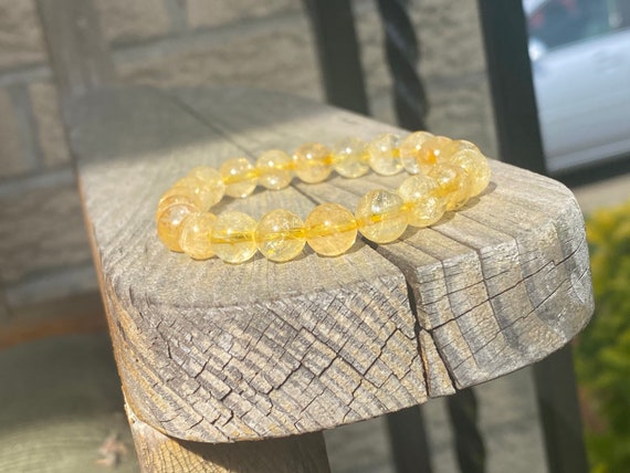 Etsy citrine bracelet sale