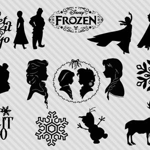 Frozen Scrapbook Kit, Disney Scrapbook, Scrapbook paper, Elsa, Anna, Olaf,  planner, Project Life, paper, die cuts, planner stickers, Sven