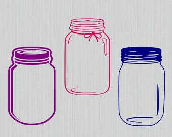 monogram mason jar etsy