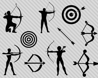 Download Bow Arrow Svg Etsy