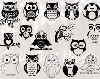 Eule SVG-Bundle, Vögel SVG-bundle, Eule geschnitten Datei, Eule Clipart, Eule-Svg-Dateien für Silhouette, Eule-Dateien für Cricut, Eule svg, Eule dxf, png