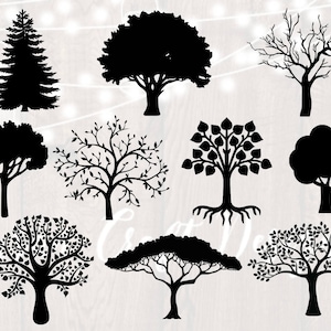 Tree SVG Bundle, Family SVG bundle, Tree cut file, Tree clipart, Tree svg files for silhouette, Tree files for cricut, svg, dxf, png