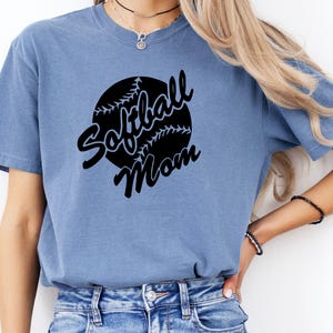 Softball Bundle, Softball Clipart, Softball Mama SVG, Softball Spielerin svg, Softball Silhouette svg, png, dxf, eps Bild 5