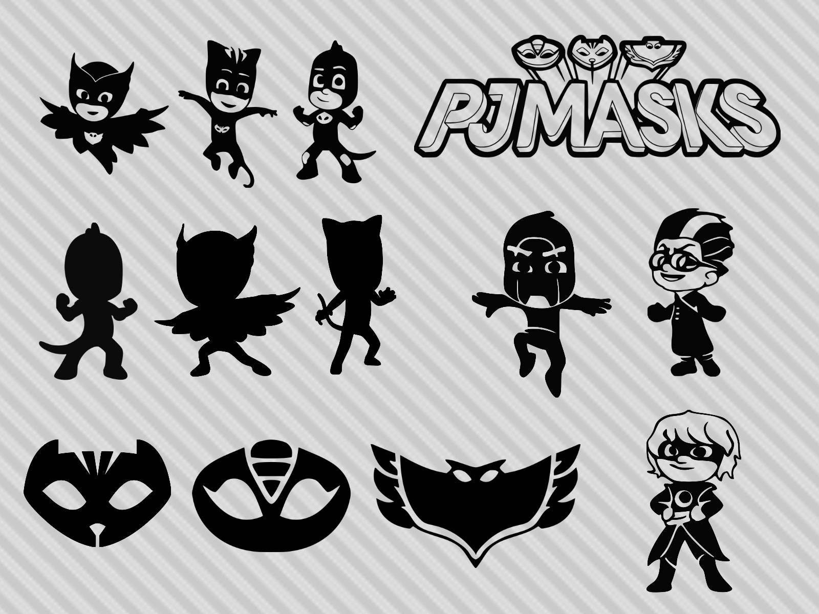 Download PJ masks svg bundle pj masks clipart png dxf owlette svg ...