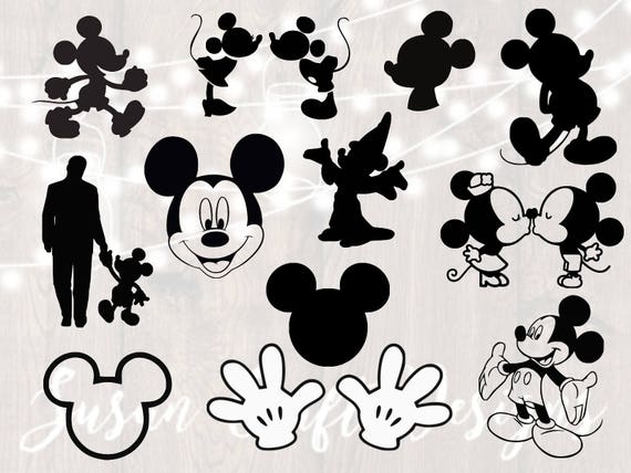 Free Free 70 Svg Mickey And Friends Silhouette SVG PNG EPS DXF File