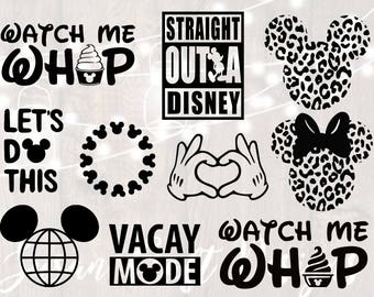 Disney World svg bundle, Disney clipart, dxf,png