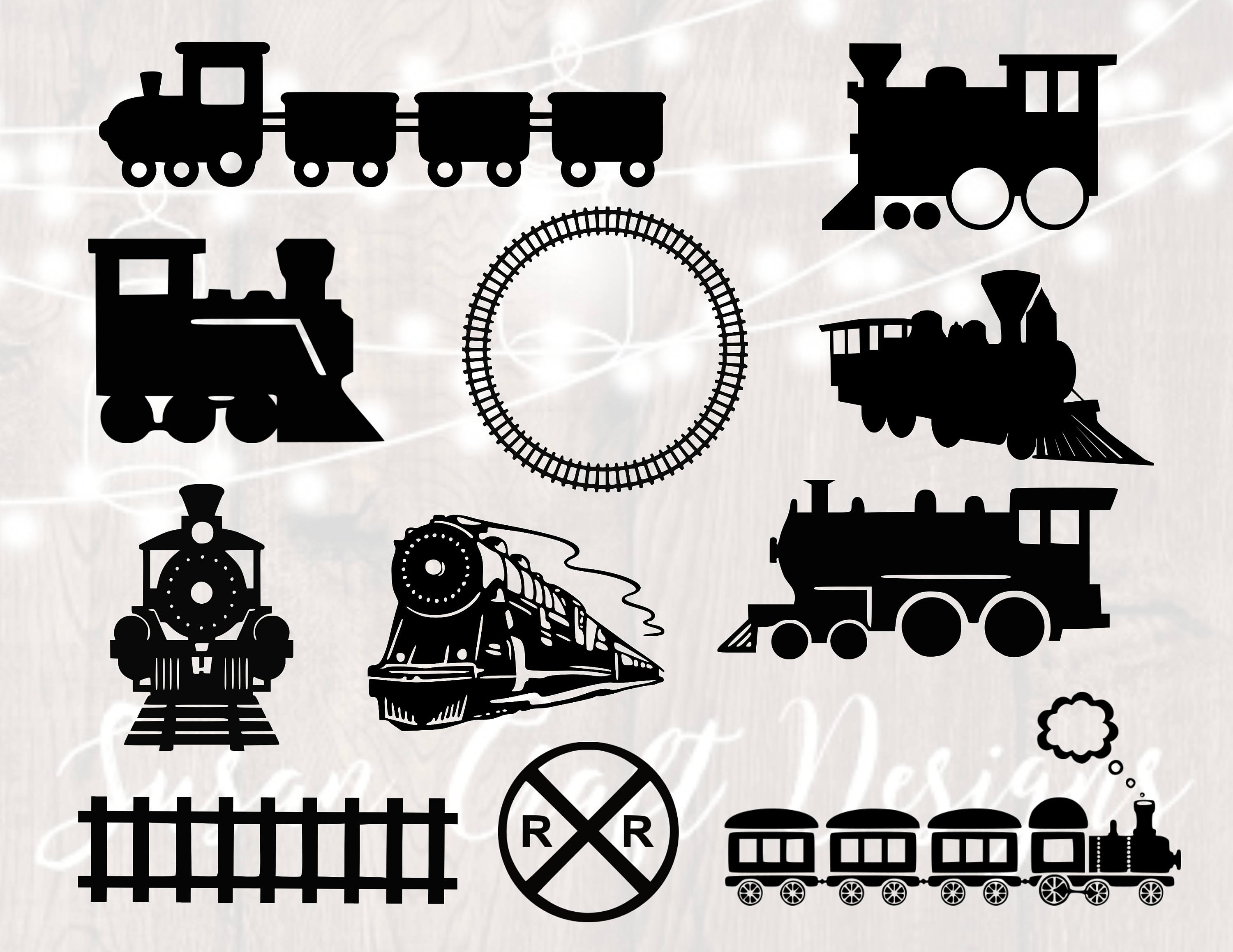 Download Train svg bundle trains svg train clipart cut files for | Etsy