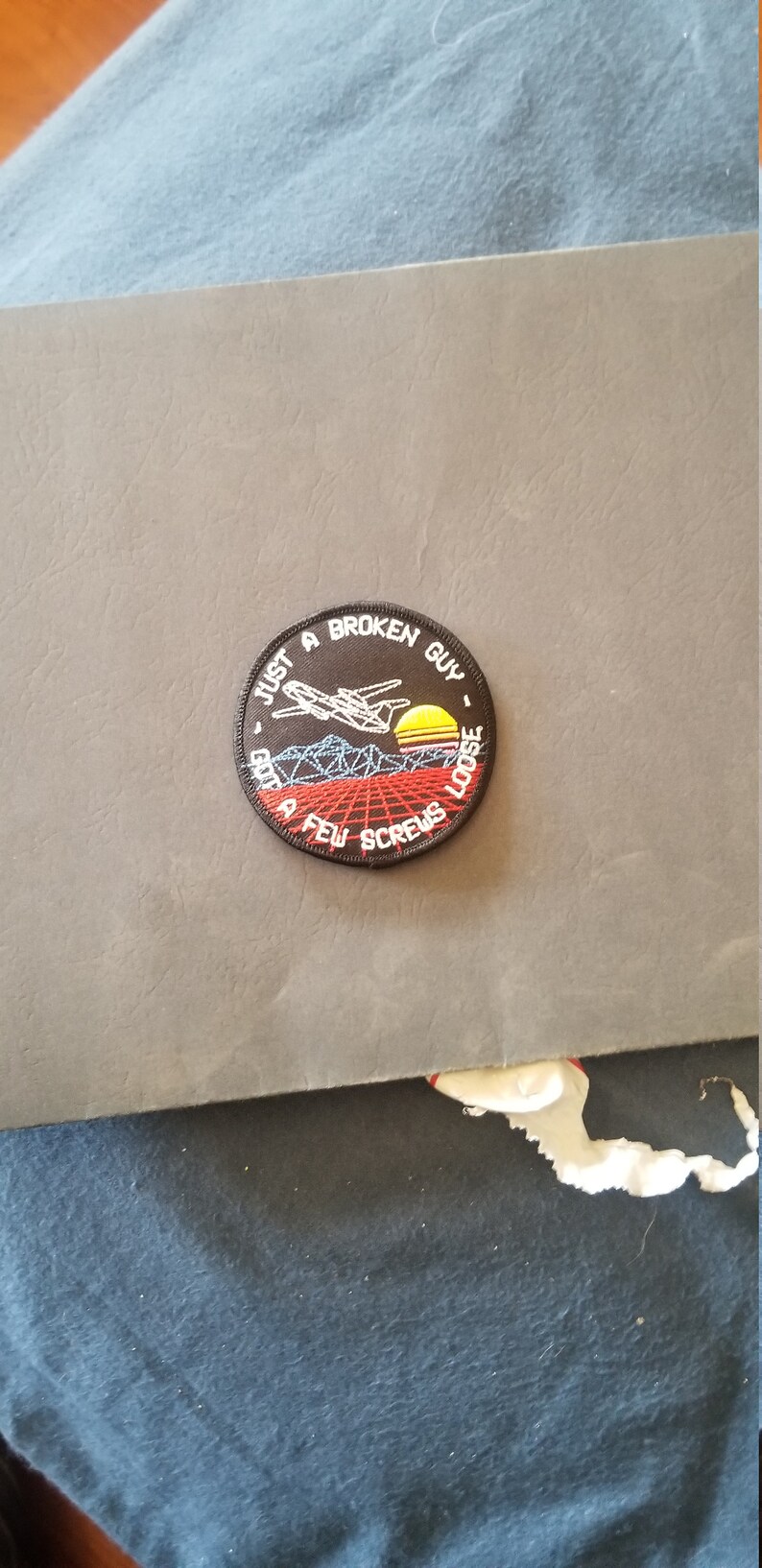 Skyking Embroidered patch Etsy